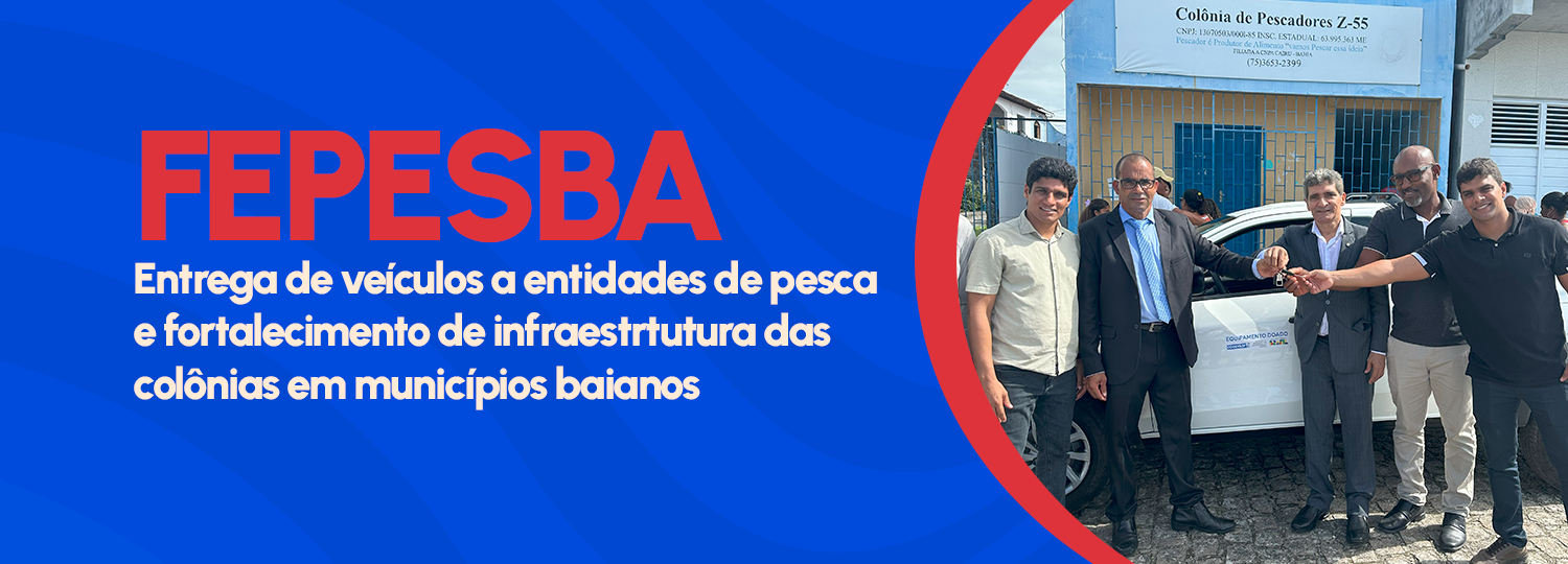 Entrega de veículos para colônias de pesca